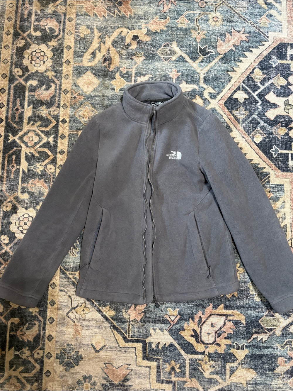 The North Face Women's Charcoal Gray Fleece Jacket